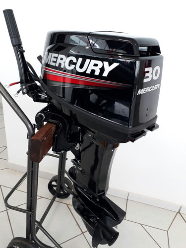 Motor De Popa 30hp M 2t Mercury Zero Partida Manual
