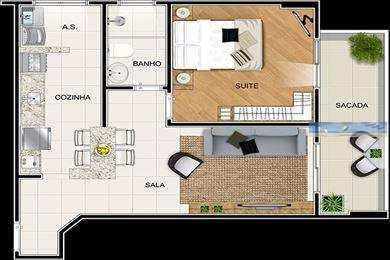 Imagem 7 de 13 de Apartamento Em Praia Grande Bairro Caiçara - V2978