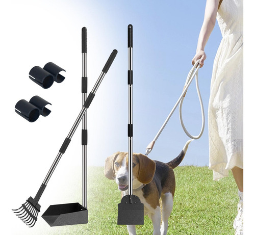 Recogedor Portátil Para Desechos De Mascotas Con 3 Piezas