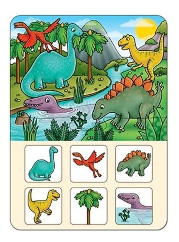 Juego De Aprendizaje Especies De Dinosaurios Niños 3 Años+