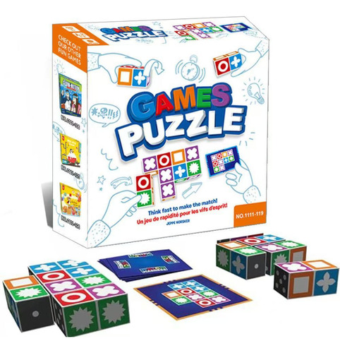 Juegos De Mesa Familiares Match Madness Puzzle Rompecabezas
