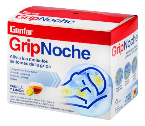 Genfargrip 24 Sobres Noche Genfar