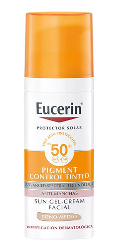 Eucerin Sun Protector Solar Fps50 Pigment Control Tinted