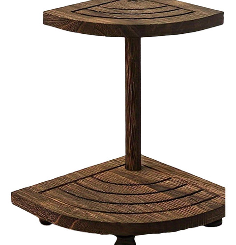 Soporte De Madera De Dos Niveles, Multiusos, Para