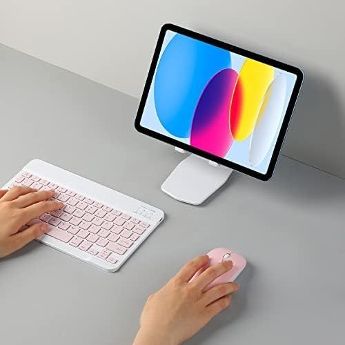 Teclado Bluetooth Recargable Ultradelgado Teclado Compacto