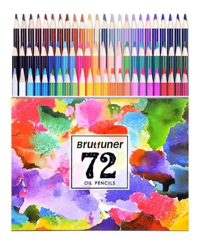 Juego De Lápices De 72 Colores Para Dibujar A Lápiz Profesio