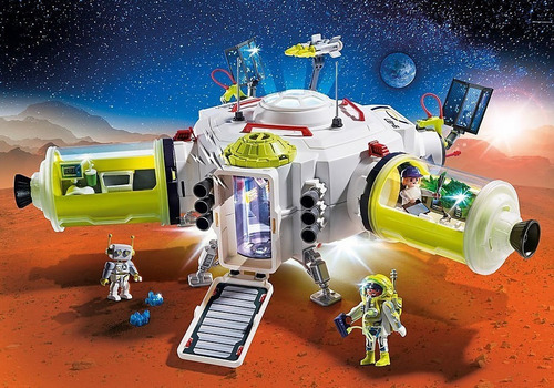 Imagen 3 de 4 de Playmobil 9487 Estación Espacial De Marte Espacio Astronauta
