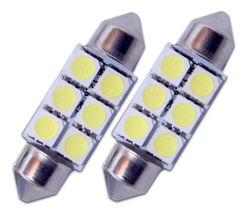 Par Mega Led Torpedo 36mm Autopoli 12v C/6leds