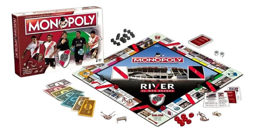 Juego De Mesa Monopoly River Plate