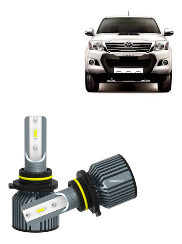 Luces Mini Led Neblineros Toyota Hilux 2012-2015/ Sosegur