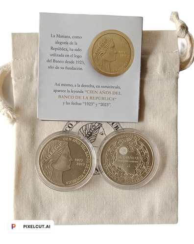 Moneda Conmemorativa 20.000 Pesos 2023 Brc Cobre.