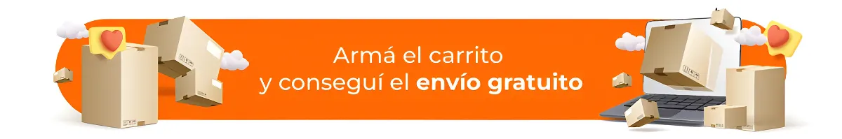 ¡Aprovechá el envío agregando más de nuestros productos a tu carrito!
