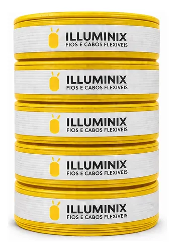 MLB 4277171251 Cabo Flexivel 25mm Rolo Com 100 Metros 750v Fio Unipolar JM