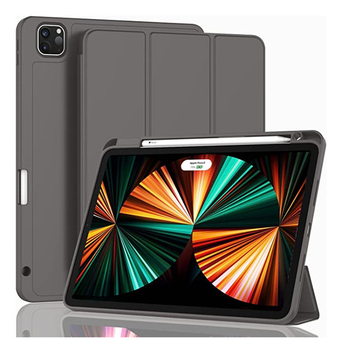 Funda Para iPad 4ta/5ta/6ta Gen Y Para Lapiz (gris Oscuro)