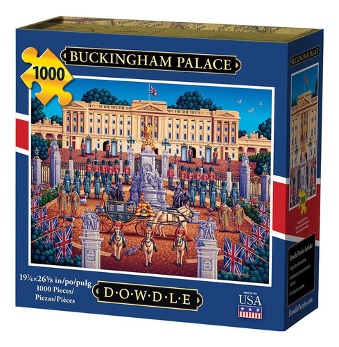 Dowdle Jigsaw Puzzle - Palacio De Buckingham - 1000 Piezas