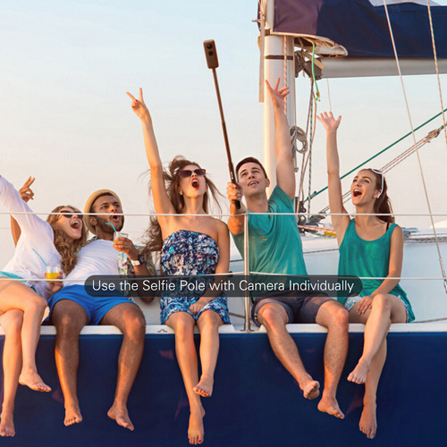 Palo De Selfie Invisible For Bullet Time, Ajustable De 28 A
