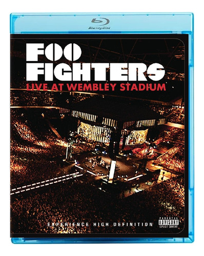 Foo Fighters - Live At Wembley Stadium [blu-ray] Lacrado Dav Versão Do Álbum Standard Edition