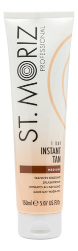 St. Moriz Bronceador Corporal Instant Wash Off Color Medio .