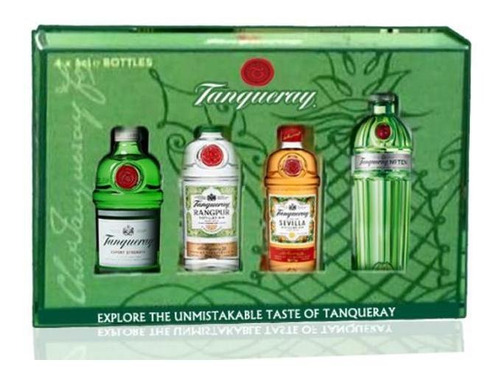 Kit Presente Com 5 Miniatura Tanqueray 50ml