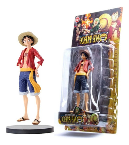 Brinquedo Boneco One Piece D.monkey Luffy 2024 Com 18cm