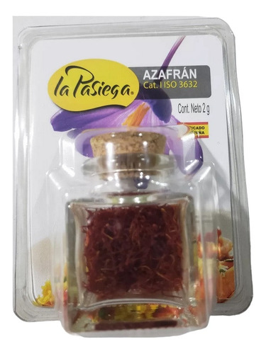 Azafran La Pasiega 2g. 100% Puro. Importado!