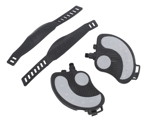 Pinzas Para Pedales De Bicicleta Estática, 2 Piezas, Correas