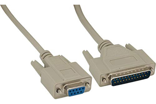 Guia Cable Db9 Hembra Db25 Macho Modem (3 Pie (1 ))