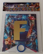 Comprar Cadeneta Banderines Fiesta Avengers Superhéroes Feliz Cumple