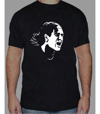 Ariel  Burrito Ortega Remera Premium Estampada Con Vinilo