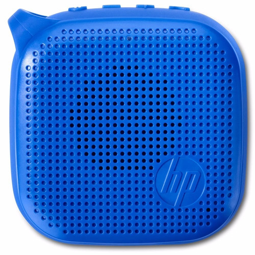 Caixa Multimídia Bluetooth Azul P2 Hp Portátil S300 3w Rms
