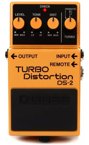 Pedal Boss Ds-2 Turbo Distortion Distorção Guitarra