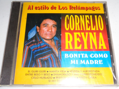 Cornelio Reyna - Bonita Como Mi Madre, Cd Nuevo Sellado