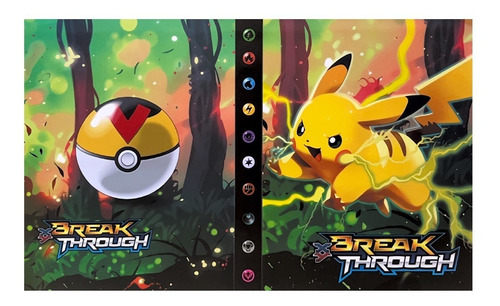 Álbum Pokemon Para 240 Cartas