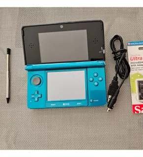 Nintendo 3ds Original, Lapiz, Cargador, 32gb, 20juegos