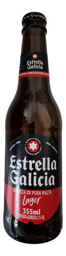 Cerveza Estrella De Galicia Porron 355 Ml Importado