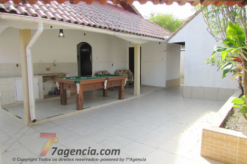 Imagem 2 de 14 de Casa Em Itanhaem 4 Quartos Perto Da Praia Churrasqueira Ch89