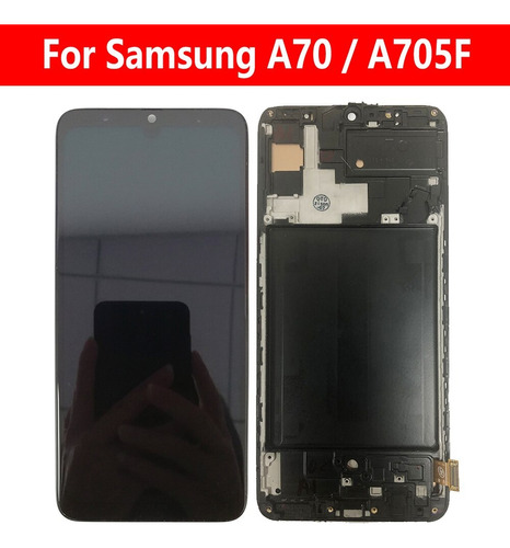 Pantalla Lcd Más Tactil Compatible Con Samsung A70 Oled
