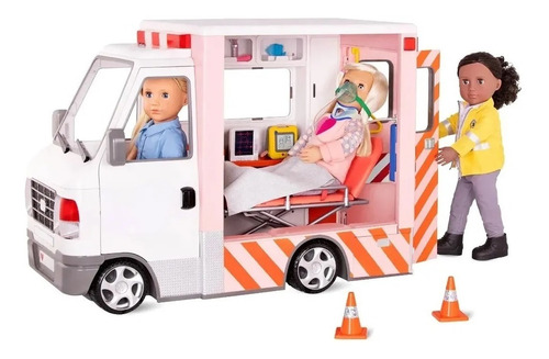 Our Generation Ambulancia Con Accesorios