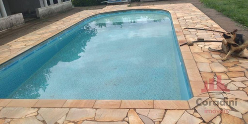 Chácara Com 2 Dormitórios À Venda, 3000 M² Por R$ 500.000,00 - Chácaras De Recreio Represa - Nova Odessa/sp - Ch0142