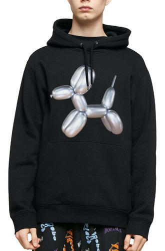 Sudadera Hoodie Globo Plata Koons Arte Moda Cool Unisex