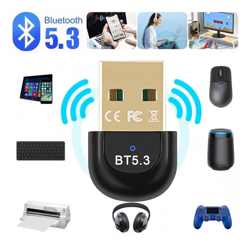 Bluetooth Usb5.3 Admite Conexión Simultánea  5 Dispositivos