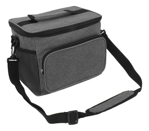 Bolsa De Almuerzo De 10 Litros Con Correa Ajustable Plegable