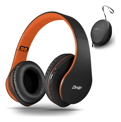 Auriculares Inalambricos Zihnic Bluetooth Naranja
