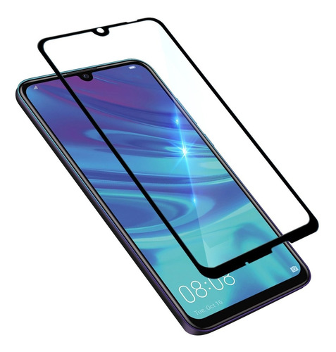 Mica Cristal Templado 5d 9h Para Huawei P Smart 2019 C/marco