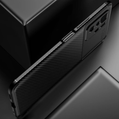 Imagen 3 de 5 de Case Funda Carbono Xiaomi Redmi Note 10 / 10s
