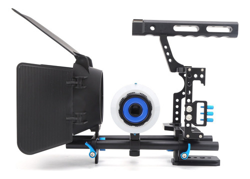 Gaiola De Câmera Yelangu Slr Follow Focus Matte Box Protecti