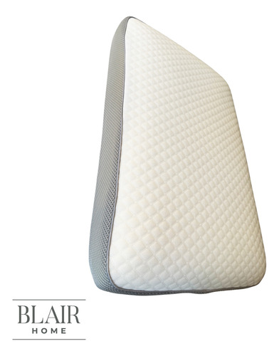 Almohada Viscoelástica Memory Foam 60x40 Cm Blair Home Color Blanco