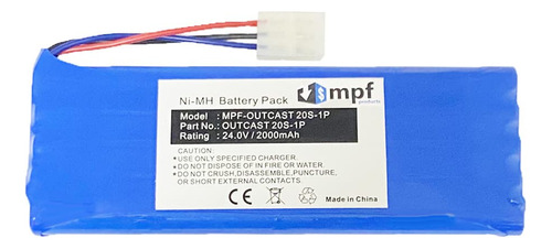 Mpf Products Reemplazo De Batería De  Mah 20s-1p Compatibl.