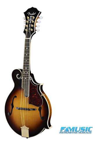 Mandolin Fender Fm 63s Maple Abeto Ebano Sunburst Sale%
