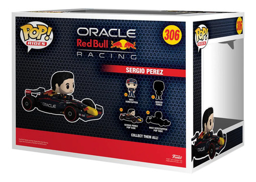 Funko Pop! Ride Deluxe: Formula 1 Checo Pérez En Su Auto